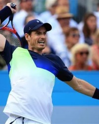  穆雷温网复出首胜感动全场观众