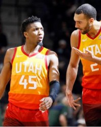  戈贝尔盖帽盛宴森林狼力克爵士