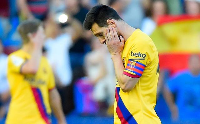  巴塞罗那爆冷负于保级队，卫冕之路遇阻  